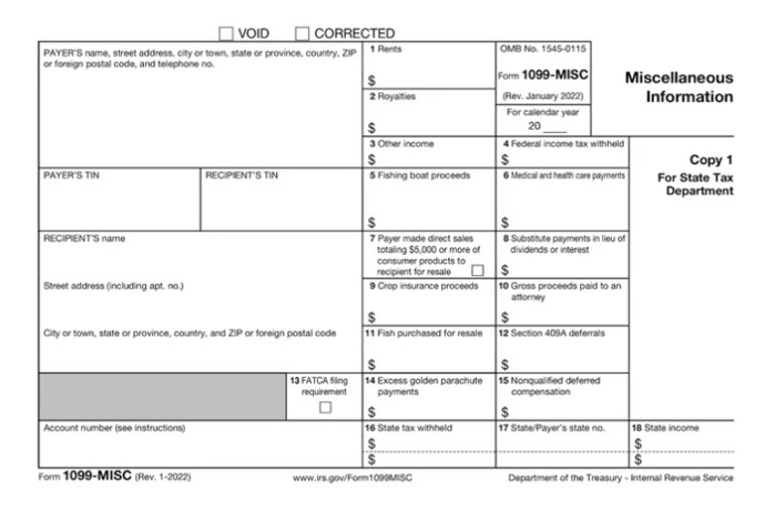 AIOA 1099 Misc Example